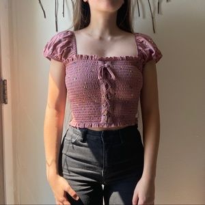 PacSun tie up top